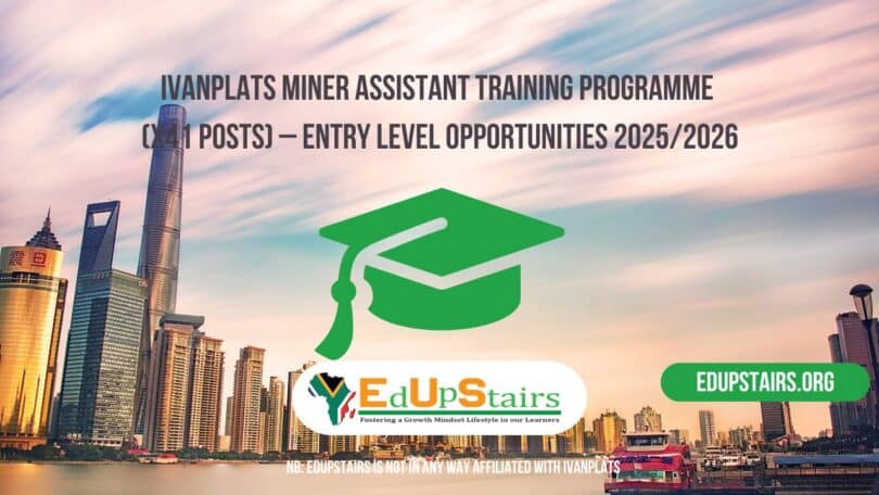 Ivanplats Miner Assistant Training Programme (X41 Posts) – Entry Level Opportunities 2025/2026