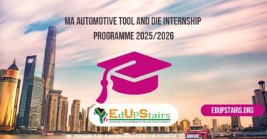 MA Automotive Tool And Die Internship Programme 2025/2026