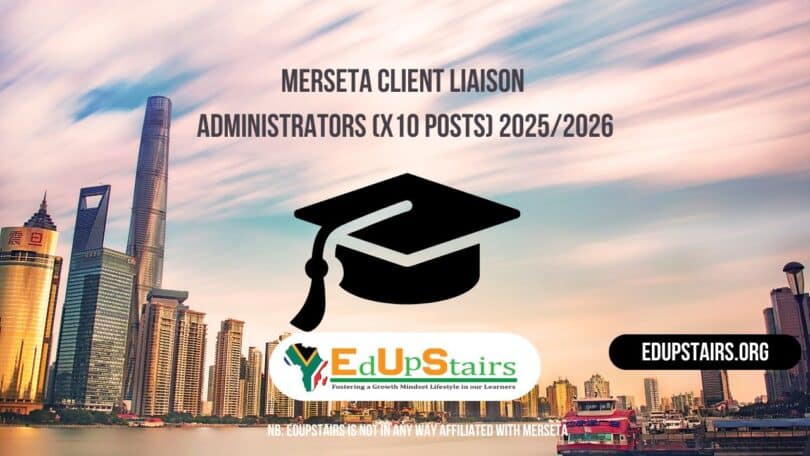 MERSETA Client Liaison Administrators (X10 Posts) 2025/2026