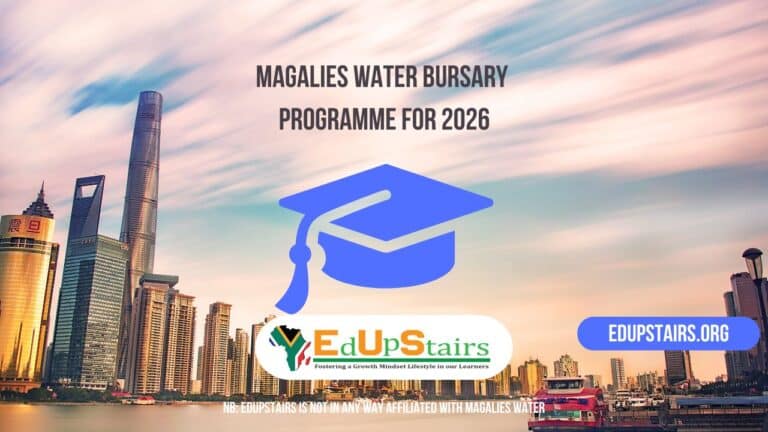 Magalies Water Bursary Programme For 2026