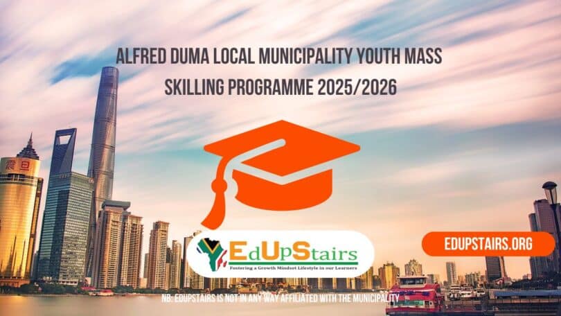Alfred Duma Local Municipality Youth Mass Skilling Programme 2025/2026