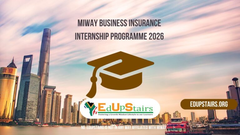 MiWay Business Insurance Internship Programme 2026