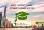 Mustek Limited TVET Graduate Internship Programme 2025/2026