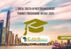L’Oréal South Africa Management Trainee Programme Intake 2025