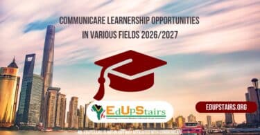 Communicare Learnership Opportunities in Various Fields 2026/2027