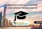 Enza Construction: Contract Skills Development Goal (CSDG) Learnership Programme Intake 2025
