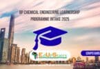 BP Chemical Engineering Learnership Programme Intake 2025