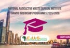 National Radioactive Waste Disposal Institute (NRWDI) Internship Programmes 2025/2026