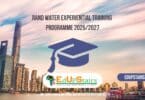 Rand Water Experiential Training Programme 2025/2027