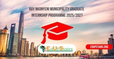 Ray Nkonyeni Municipality Graduate Internship Programme 2025/2027