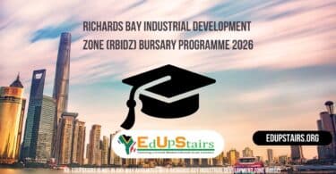 Richards Bay Industrial Development Zone (RBIDZ) Bursary Programme 2026