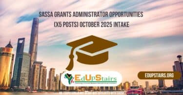 SASSA Grants Administrator Opportunities (X5 Posts) October 2025 Intake