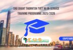SNG Grant Thornton TVET N6 In-Service Training Programme 2025/2026
