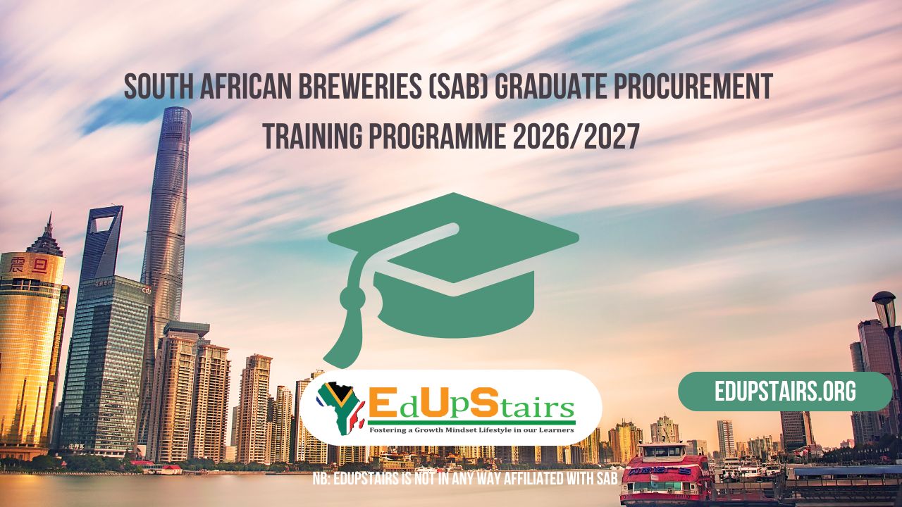 South African Breweries (SAB) Graduate Procurement Training Programme  2026/2027 - Edupstairs, image size:1280x720