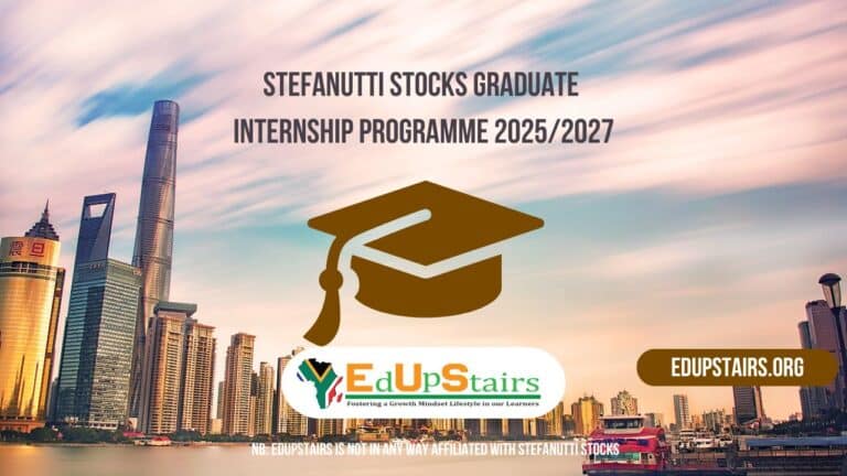 Stefanutti Stocks Graduate Internship Programme