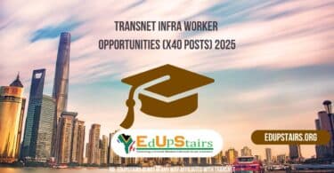 Transnet Infra Worker Opportunities (X40 Posts) 2025