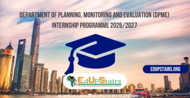 Department of Planning, Monitoring and Evaluation Internship Programme 2026/2027
