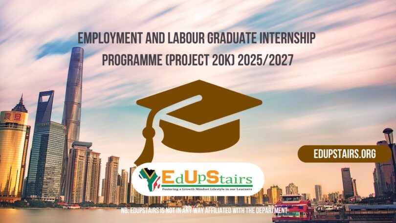 Employment and Labour Graduate Internship Programme (Project 20K) 2025/2027