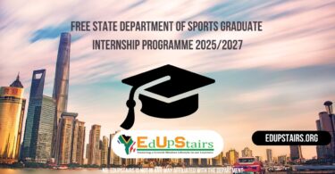 Free State Department of Sports Graduate Internship Programme 2025/2027