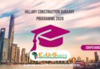 Hillary Construction Bursary Programme 2026