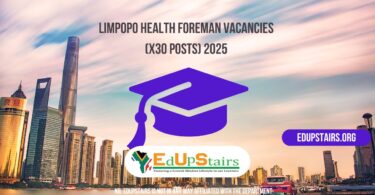 Limpopo Health Foreman Vacancies (X30 Posts) 2025