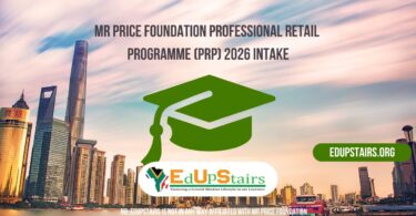 Mr Price Foundation Professional Retail Programme (PRP) 2026 Intake