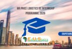 Mr Price Logistics DC Internship Programme 2026