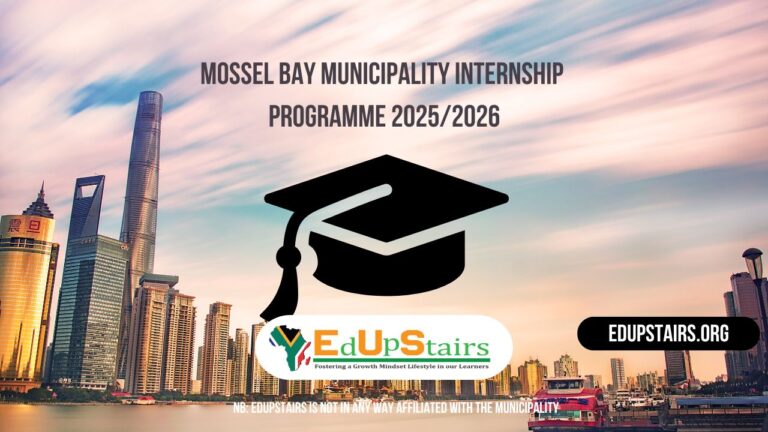 Mossel Bay Municipality Internship Programme 2025/2026