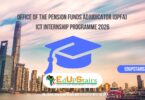 Office of the Pension Funds Adjudicator (OPFA) ICT Internship Programme 2026
