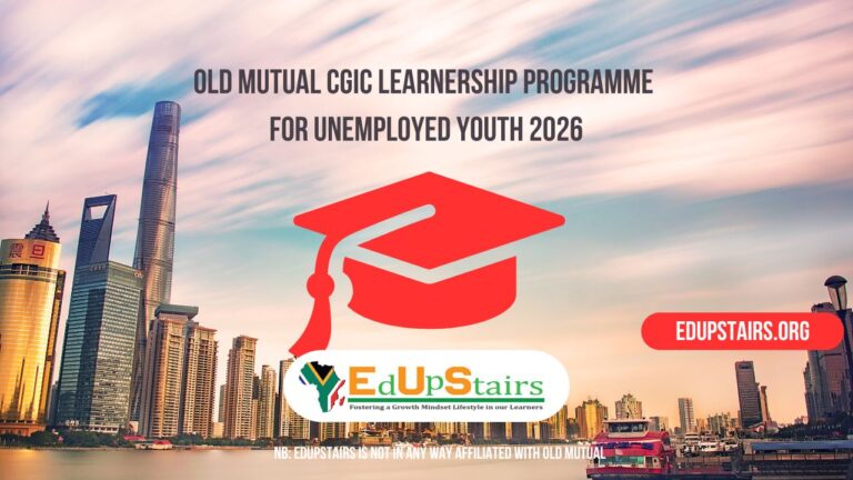Old Mutual CGIC Learnership Programme for Unemployed Youth 2026