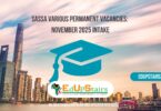 SASSA Various Permanent Vacancies: November 2025 Intake