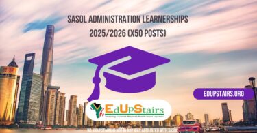 Sasol Administration Learnerships 2025/2026 (X50 Posts)
