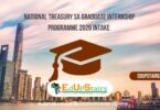 National Treasury SA Graduate Internship Programme 2026 Intake