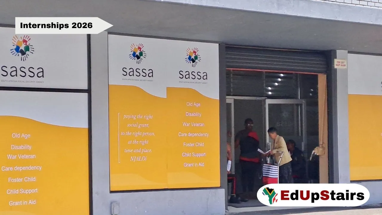SASSA Internships and TVET Work Integrated Learning (WIL) Opportunities Now Open