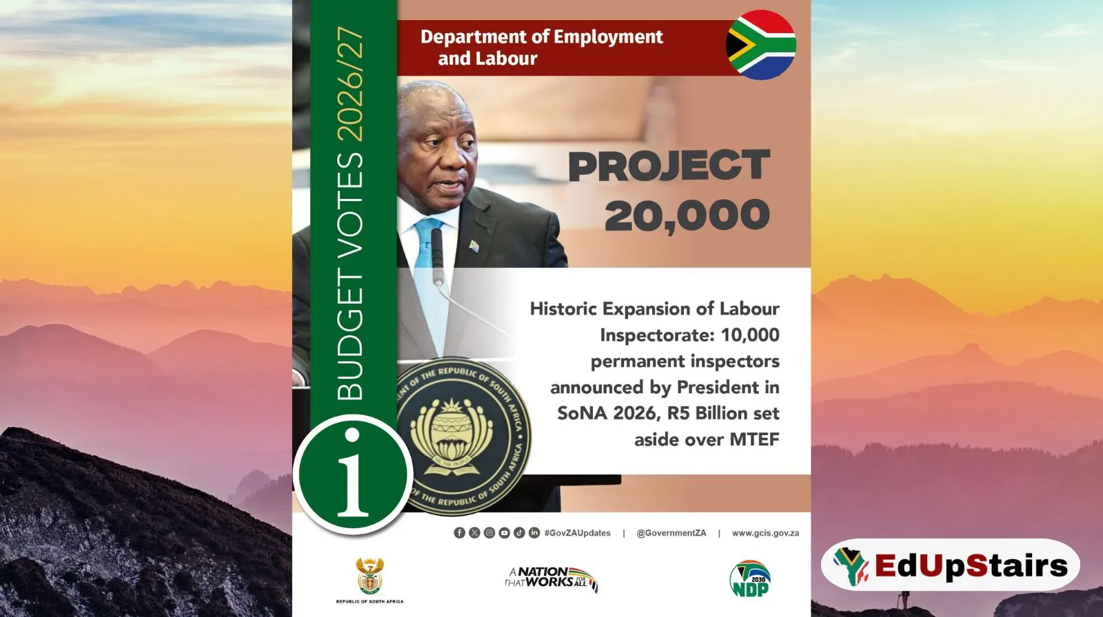 Government’s “Project 20,000” Could Open Thousands of Labour Inspector Jobs in South Africa