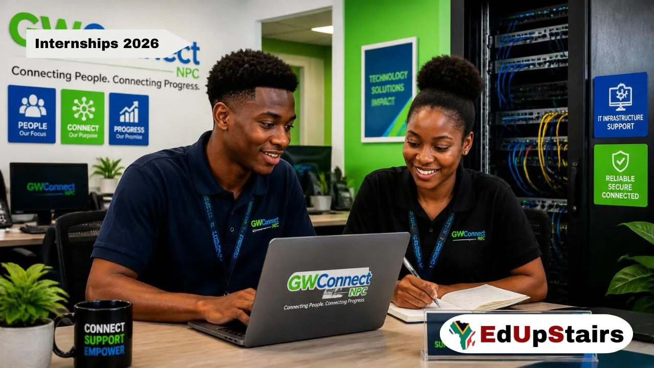GWConnect NPC Information Technology (IT) Internships 2026: Earn R5 000 Per Month While Building Your IT Career