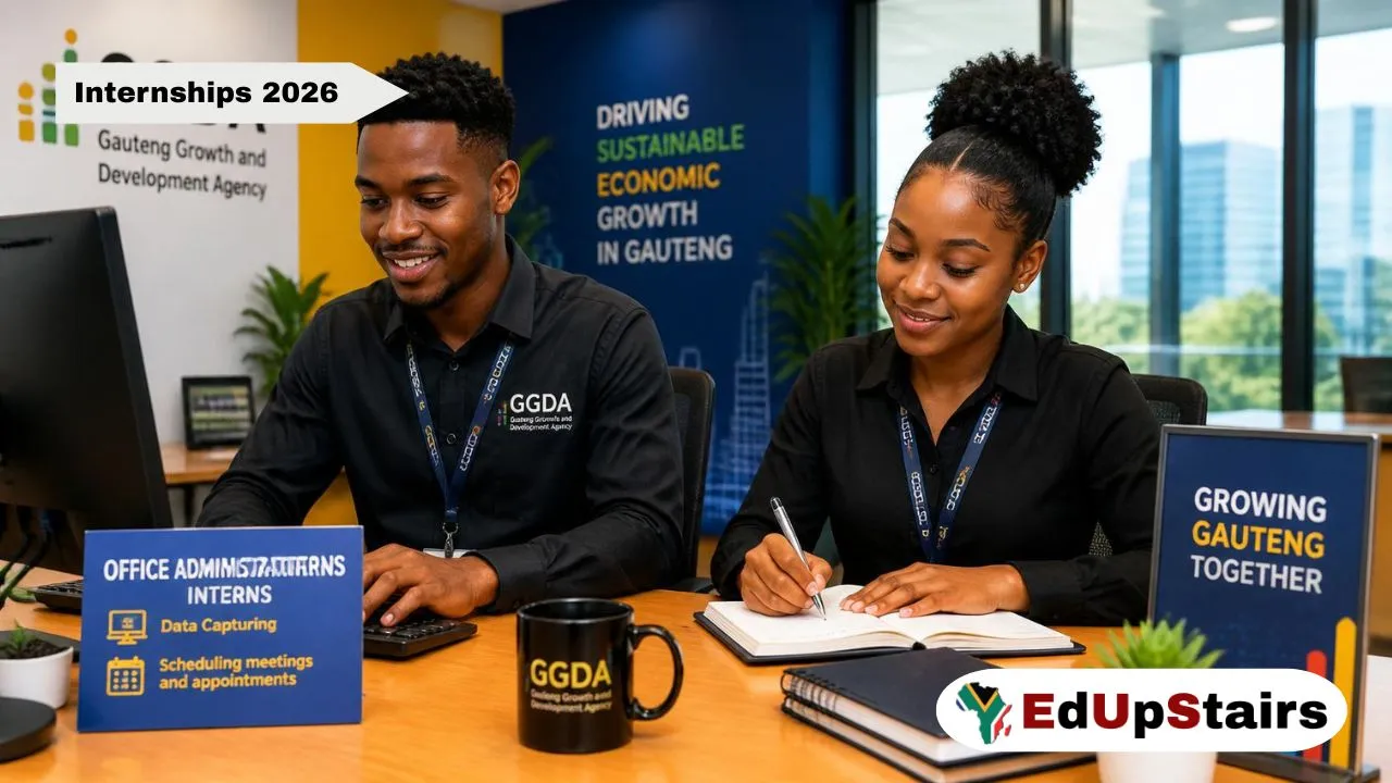 Gauteng Growth and Development Agency (GGDA) Internship Programme 2026 Opens for Applications in Gauteng