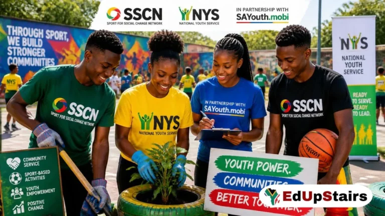 National Youth Service (NYS) Opportunities Phase V 2026 Now Open (X100 000 Posts) with R1 547 Monthly Stipend