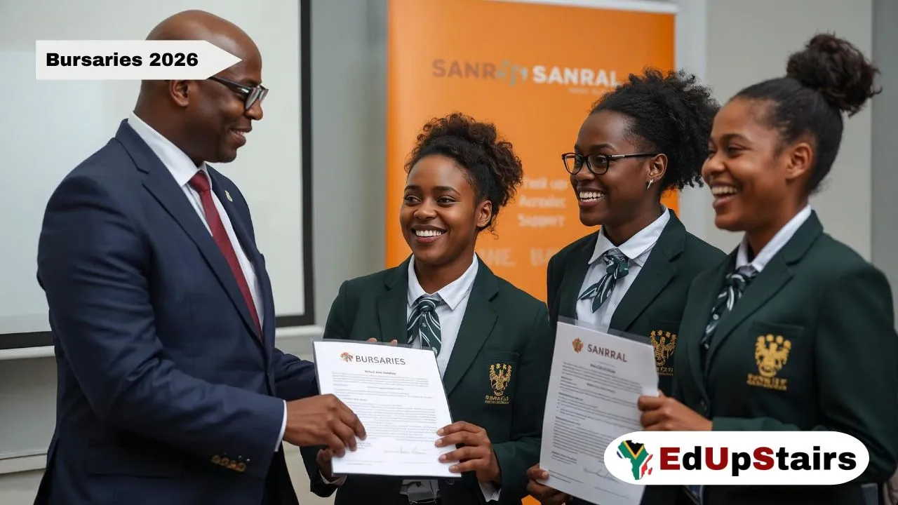 SANRAL Scholarship Programme 2027: Funding for Grade 8 to Grade 12 Learners Across South Africa