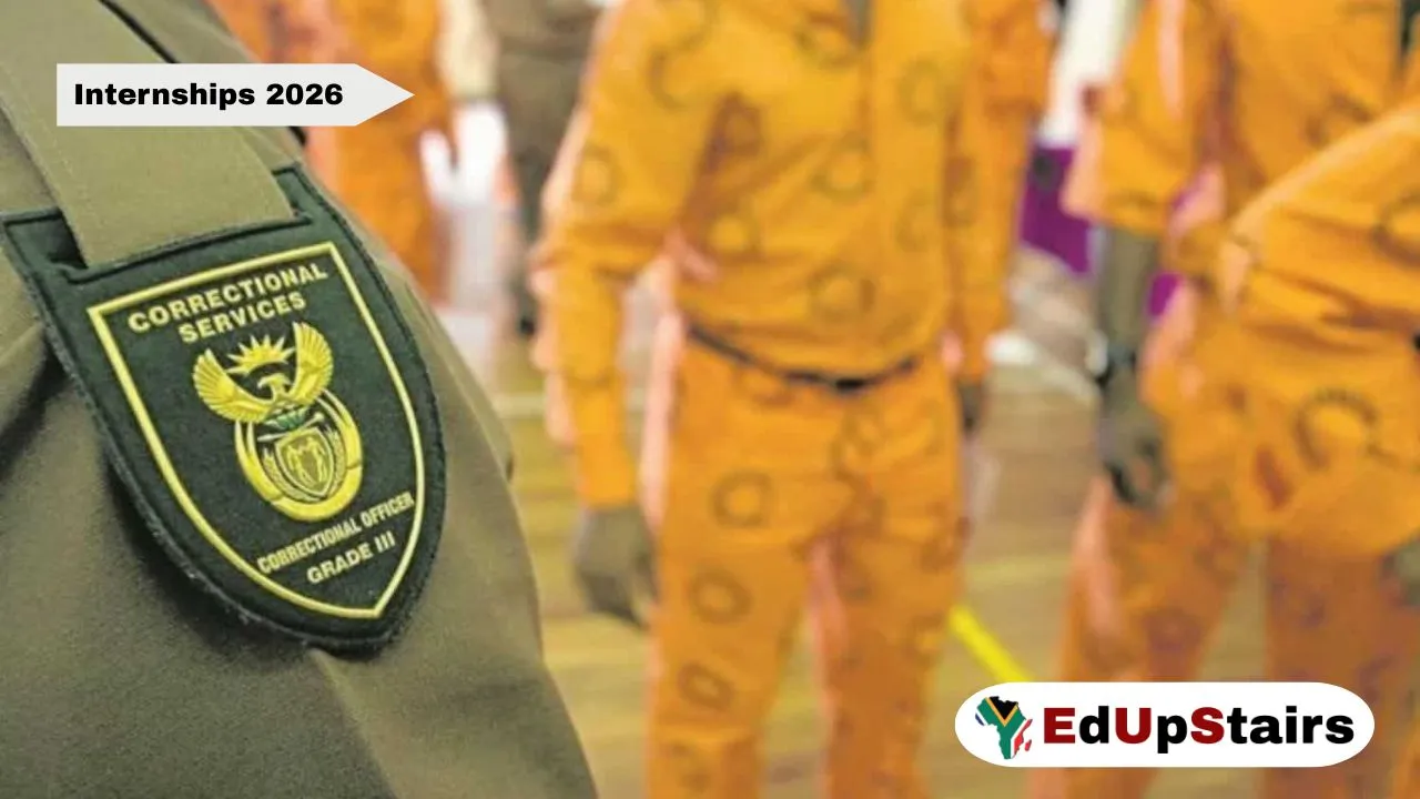 Correctional Services (DCS) Graduate Internship Programme 2026/2028