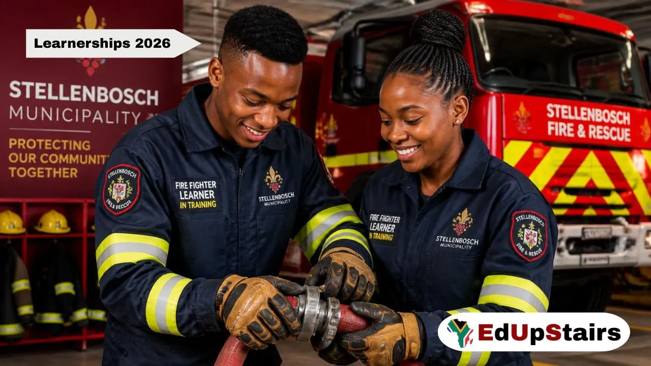 Stellenbosch Municipality Fire Fighter Learnership Programme 2026 (X12 Posts)