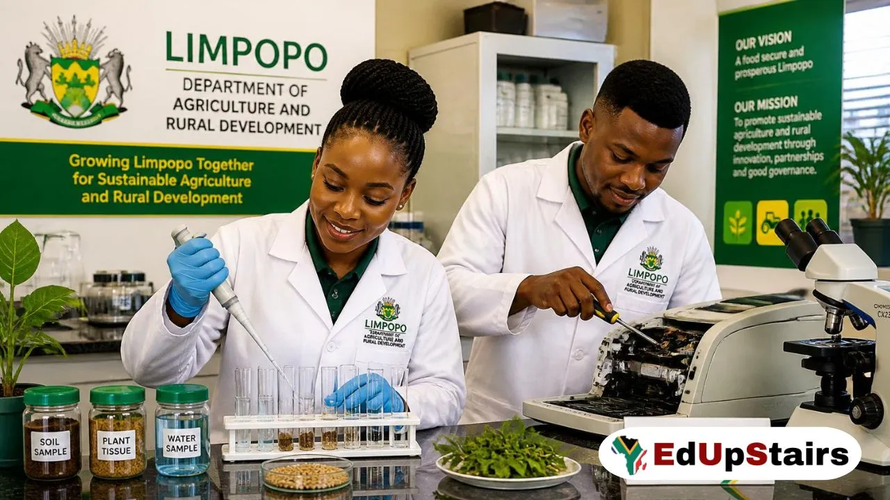 Laboratory Assistant Jobs (X5 Posts) at the Limpopo Agriculture (LDARD) 2026