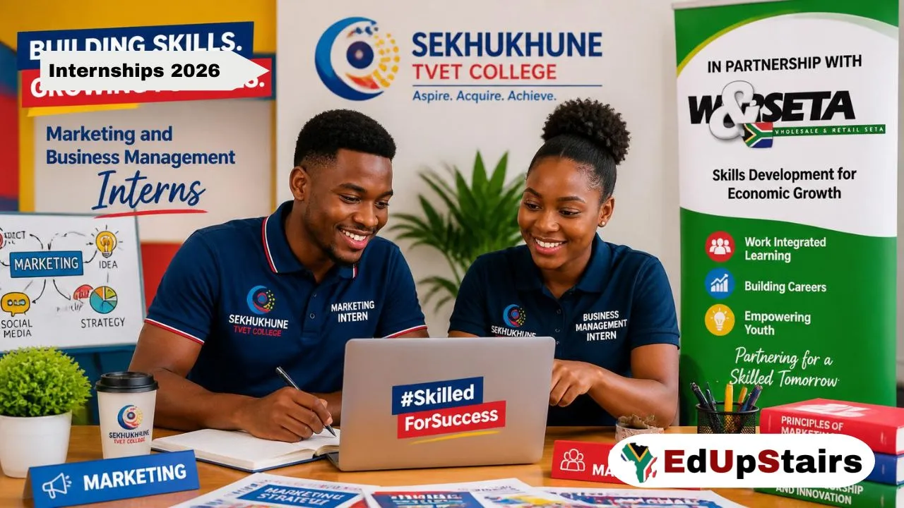 Sekhukhune TVET College & W&RSETA Marketing and Business Management Internship Programme 2026