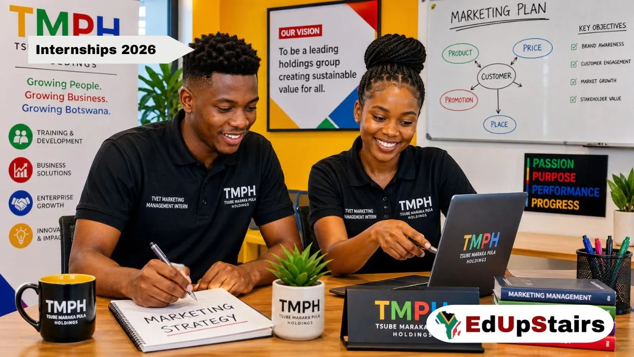 Tsube Maraka Pula Holdings (TMPH) TVET Marketing Management WIL Placement Opportunities 2026 (X20 Posts)
