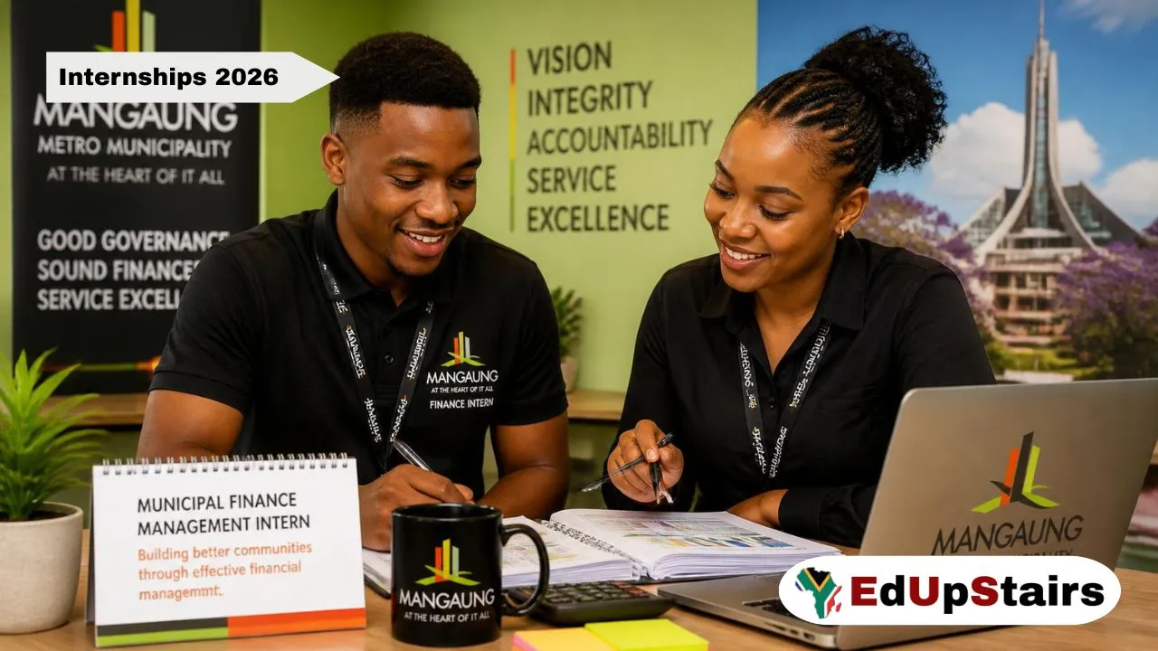 Mangaung Metro Municipality Municipal Finance Management Internship Programme 2026 (X8 Posts)