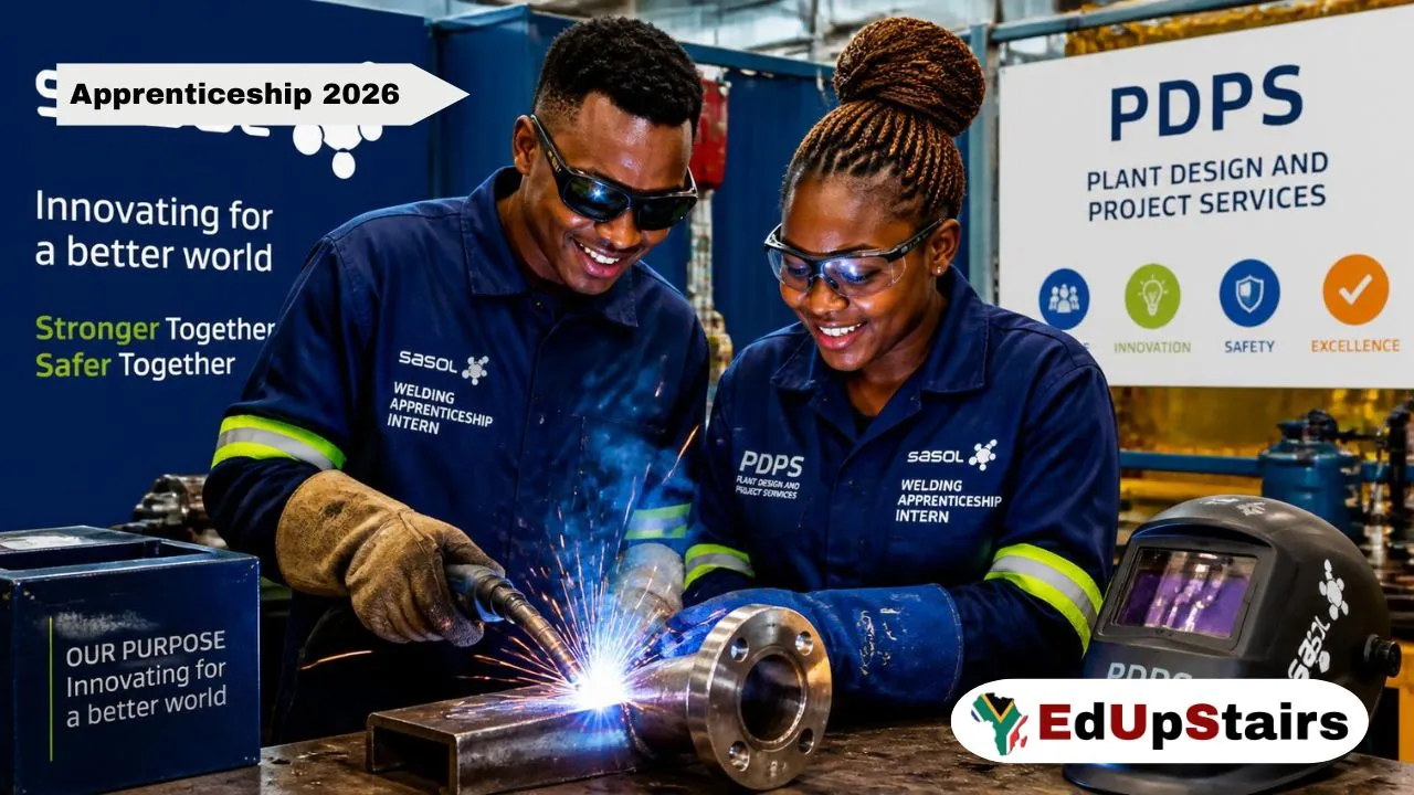 Sasol & PDPS Welding Apprenticeship Programme 2026 For Unemployed Youth