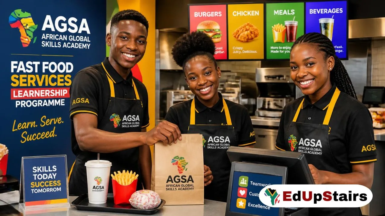 African Global Skills Academy (AGSA): Fast Food Services Learnership Programme 2026
