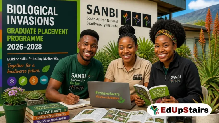 SANBI Biological Invasions Graduate Placement Programme 2026–2028