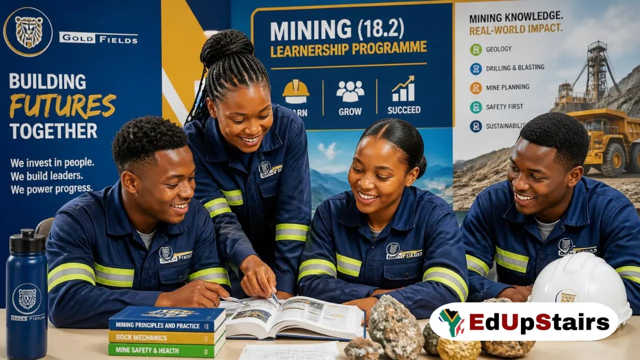 Gold Fields Mining (18.2) Learnership Programme 2026: South Deep Learner Mining Opportunities - Gold Fields Mining 18