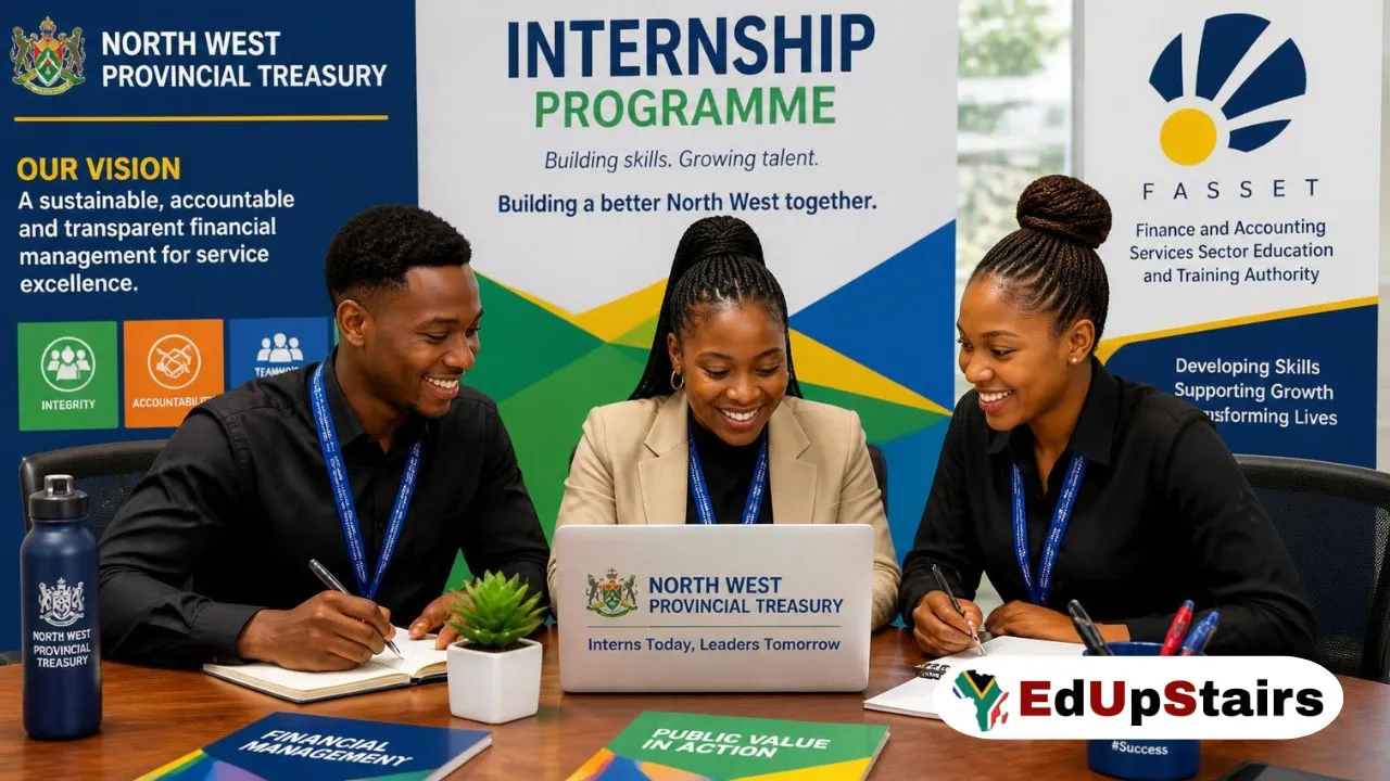 North West Provincial Treasury & FASSET Graduate Internship Programme 2026/28 (X15 Posts) - North West Provincial Treasury